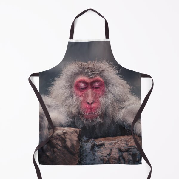 Item preview, Snow Monkey Relaxing in Hot Spring designed and sold by J. S. Wolf Photography.