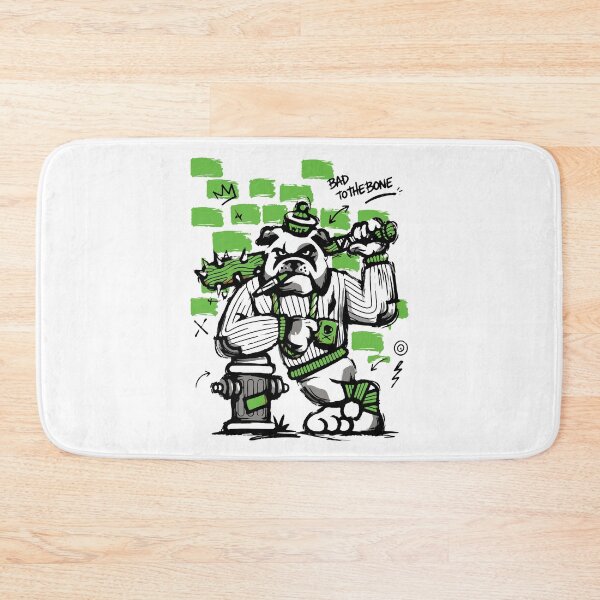 Item preview, Bad To The Bone Bulldog Gangster Art designed and sold by RamyGallery.