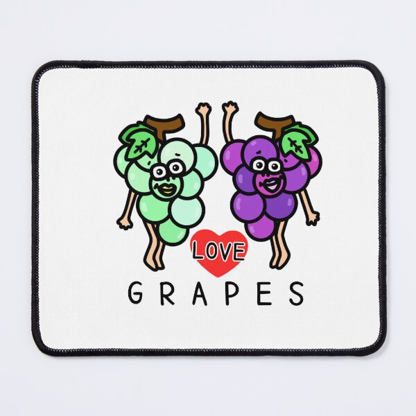 Item preview, Cute I LOVE GRAPES designed and sold by kanaehonkawa.