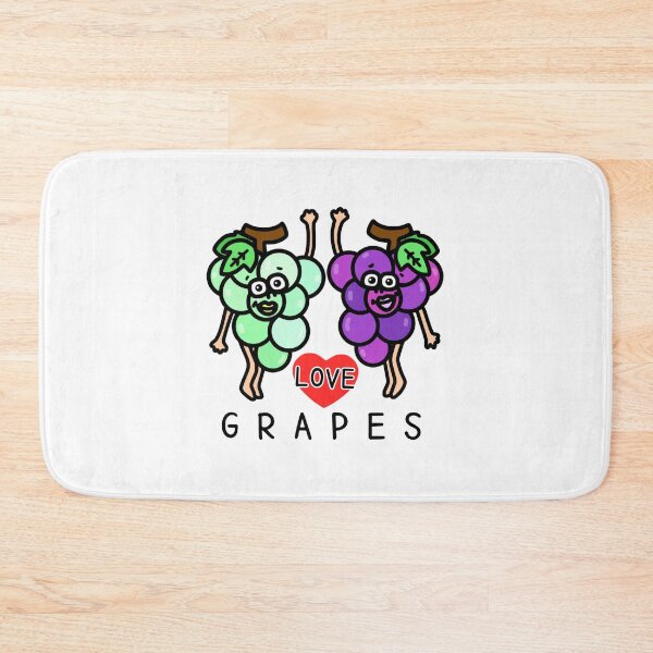 Item preview, Cute I LOVE GRAPES designed and sold by kanaehonkawa.