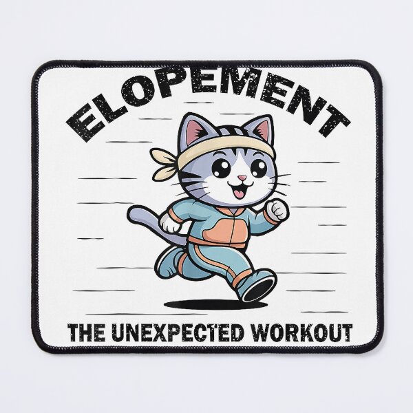 Item preview, Funny Elopement The Unexpected Workout Teacher T-Shirt designed and sold by gidget-gadget.