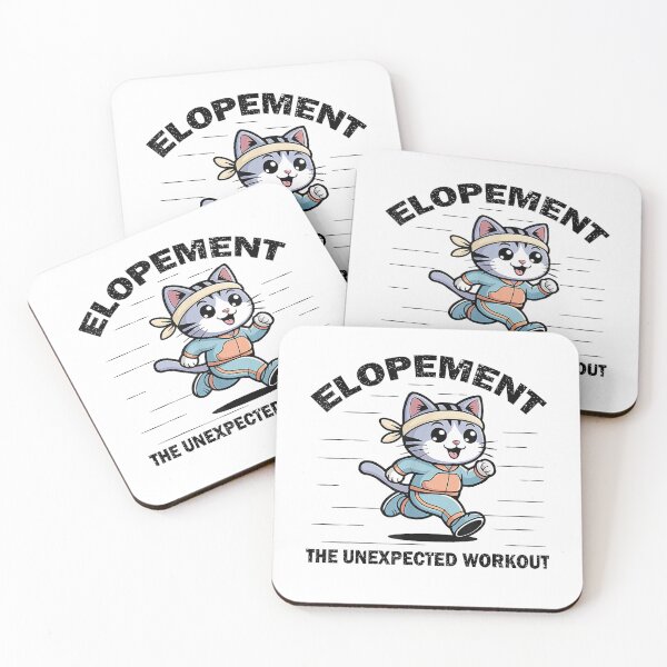 Item preview, Funny Elopement The Unexpected Workout Teacher T-Shirt designed and sold by gidget-gadget.