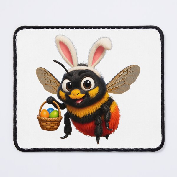 Item preview, Easter Red-Tailed Cuckoo Bumblebee designed and sold by Sillytoe.
