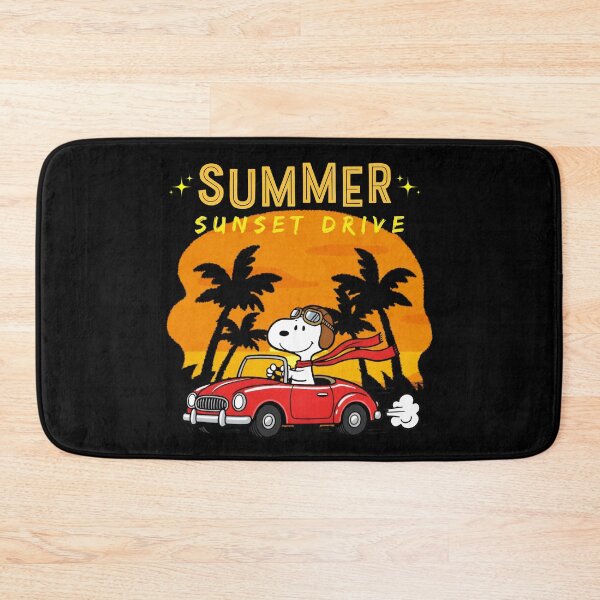 Item preview, Summer Sunset Drive with Cute Dog designed and sold by The Retromotel.
