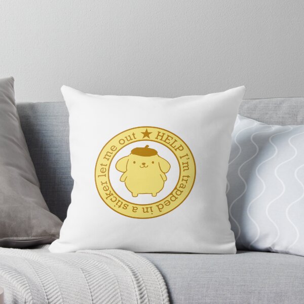 Item preview, Pompompurrin trapped in a sticker designed and sold by StopbyWilloughby.