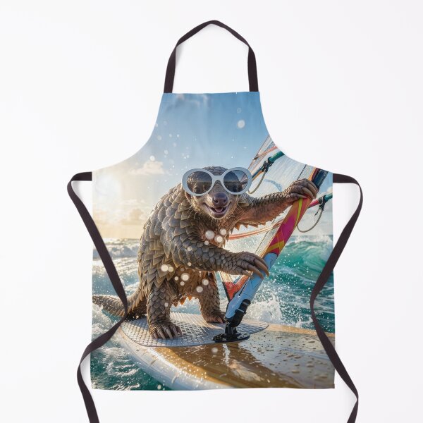 Item preview, Pangolin Is Happiest on a Surfboard designed and sold by Tridentulus.