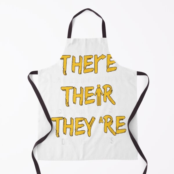 Item preview, Funny English Grammar Teacher Sarcastic There Their They're T-Shirt Small designed and sold by Voila-creative.