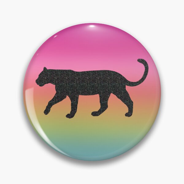 Item preview, Glittery cougar designed and sold by Ana Gorozpe.