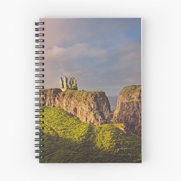 Item preview, Dunseverick Castle at sunset designed and sold by Alex Preiss.