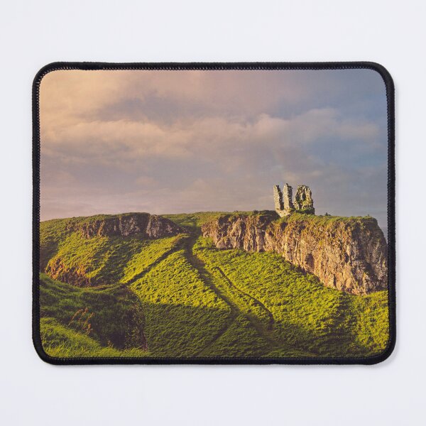 Item preview, Dunseverick Castle at sunset designed and sold by Alex Preiss.