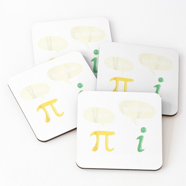 Item preview, Funny Get Real Be Rational Shirt Pi Math Teacher Geek Gift T-Shirt designed and sold by DArtfulStudio.