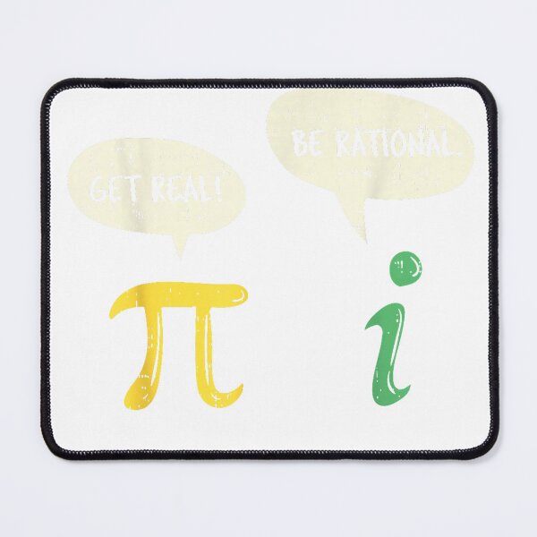 Item preview, Funny Get Real Be Rational Shirt Pi Math Teacher Geek Gift T-Shirt designed and sold by DArtfulStudio.