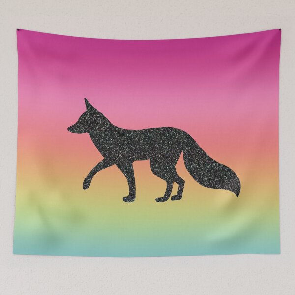 Item preview, Glittery fox designed and sold by Ana Gorozpe.