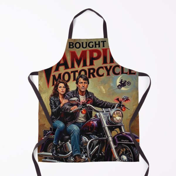 Item preview, I Bought a Vampire Motorcycle Retro B-Movie Comedy Horror Tribute Art Movie Poster designed and sold by Art's Diner.