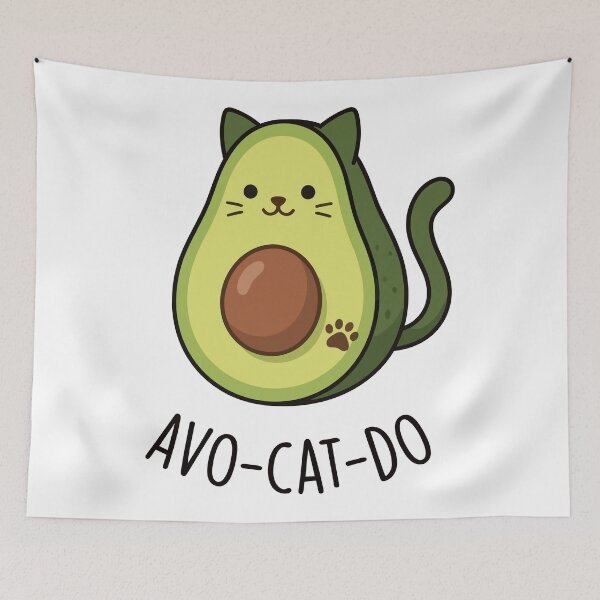Item preview, Avocado Cat designed and sold by Amir Faysal.