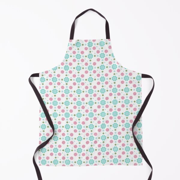 Item preview, Japanese Turquoise and Pink Flower Origami Inspired Pattern on White Background designed and sold by PCaleDesigns.