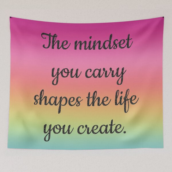 Item preview, The mindset you carry designed and sold by Ana Gorozpe.