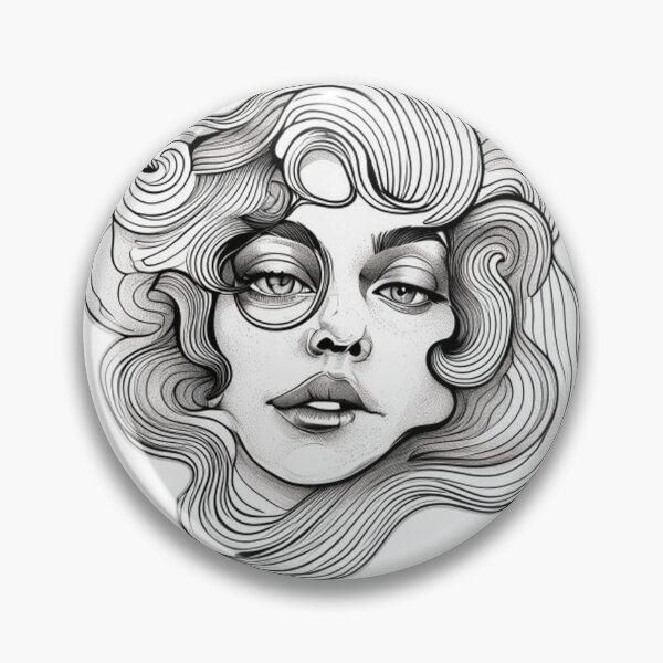 Item preview, 70s Retro Groove Line Art Illustration designed and sold by Shadow-Stone.