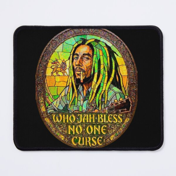 Item preview, Bob Marley Who Jah bless no one curse designed and sold by Coexist In Tee's .