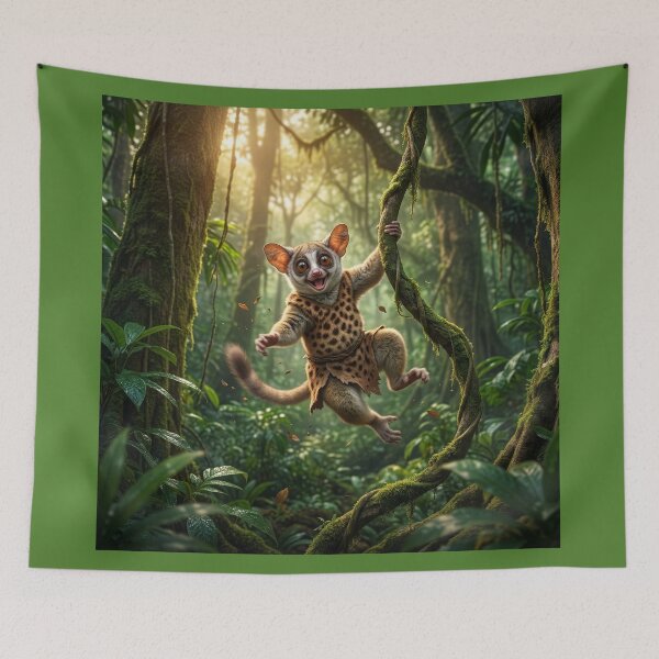 Item preview, Bush Baby Tarzan designed and sold by Tridentulus.