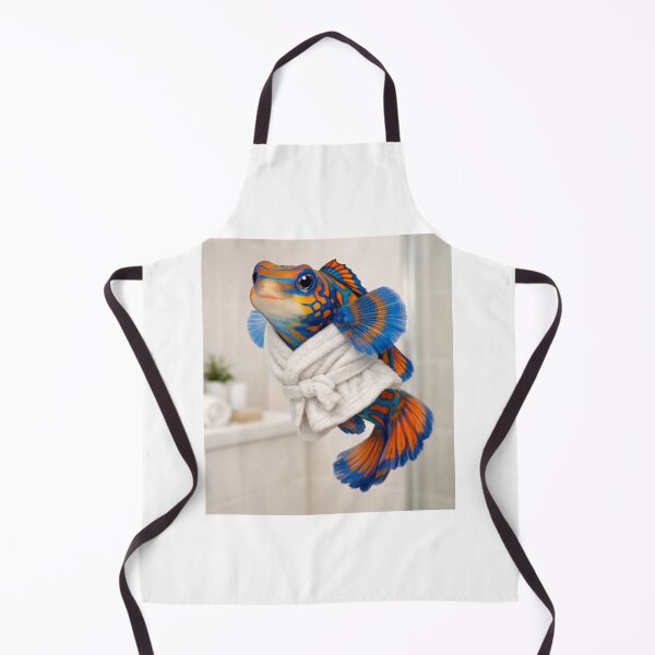 Item preview, Cozy Bathrobe Mandarin Fish designed and sold by Sillytoe.