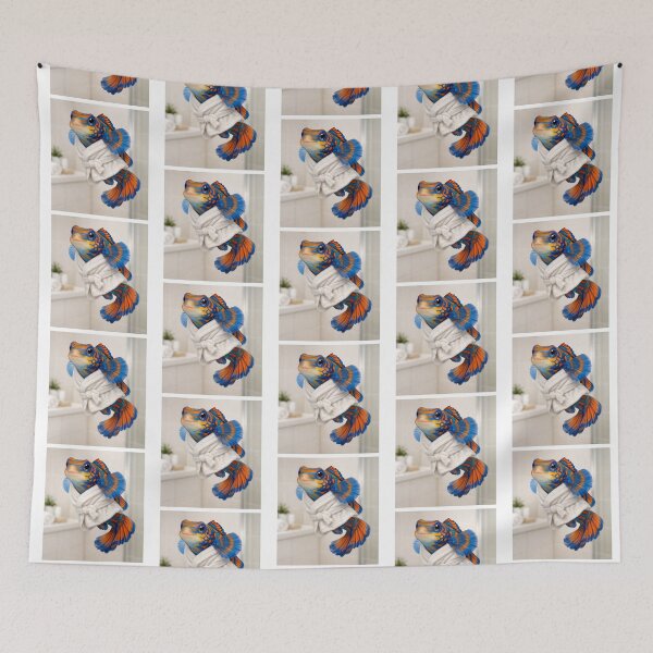 Item preview, Cozy Bathrobe Mandarin Fish designed and sold by Sillytoe.