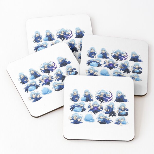 Item preview, Blue Slime Hero Sticker Collection designed and sold by InspireArtI.