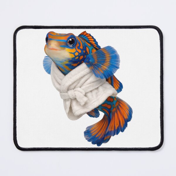 Item preview, Bathrobe Mandarin Fish designed and sold by Sillytoe.