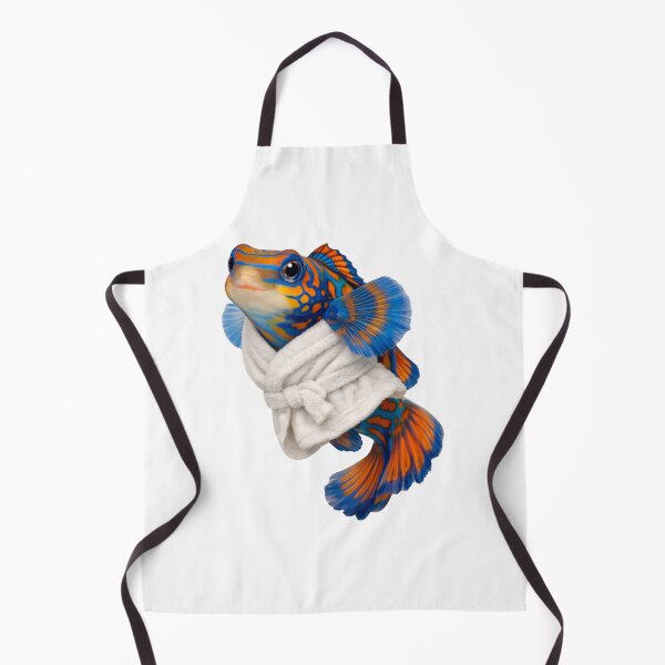 Item preview, Bathrobe Mandarin Fish designed and sold by Sillytoe.