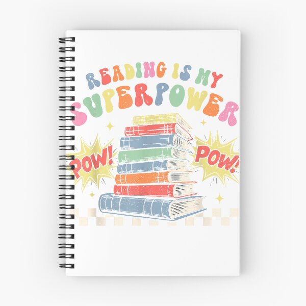 Item preview, Funny Reading Is My Superpower Book Lover Bookworm Librarian T-Shirt designed and sold by JJLetterDesigns.