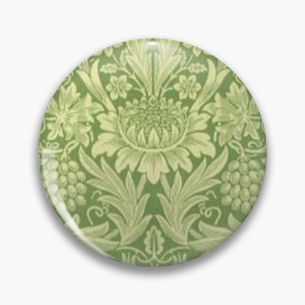 Item preview, Earthy greens and leaf motif Print Nature  designed and sold by BlueLineLAX.
