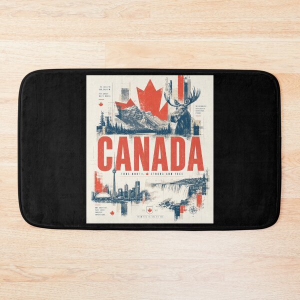 Item preview, Vintage Canada Design with Nature and Culture designed and sold by AtuqStudio.