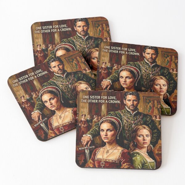 Item preview, The Other Boleyn Girl Retro Historical Romance Drama Court Intrigue Tribute Art Movie Poster designed and sold by Art's Diner.