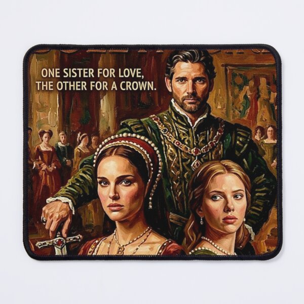 Item preview, The Other Boleyn Girl Retro Historical Romance Drama Court Intrigue Tribute Art Movie Poster designed and sold by Art's Diner.