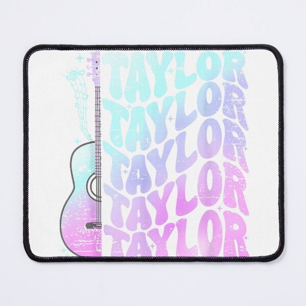 Item preview, Girl Retro Taylor First Name Personalized Groovy 80's Pink T-Shirt designed and sold by kevincuellar.