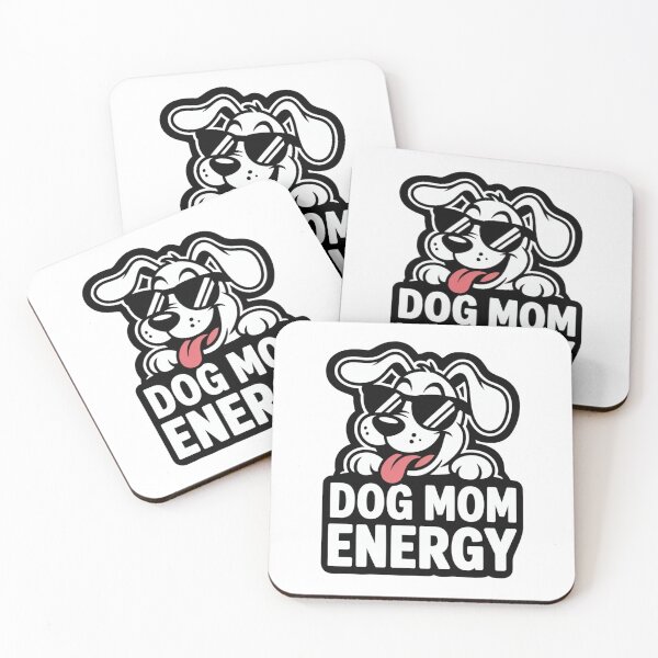 Item preview,     Dog Mom Energy Funny Dog designed and sold by Brand Uno Studio.
