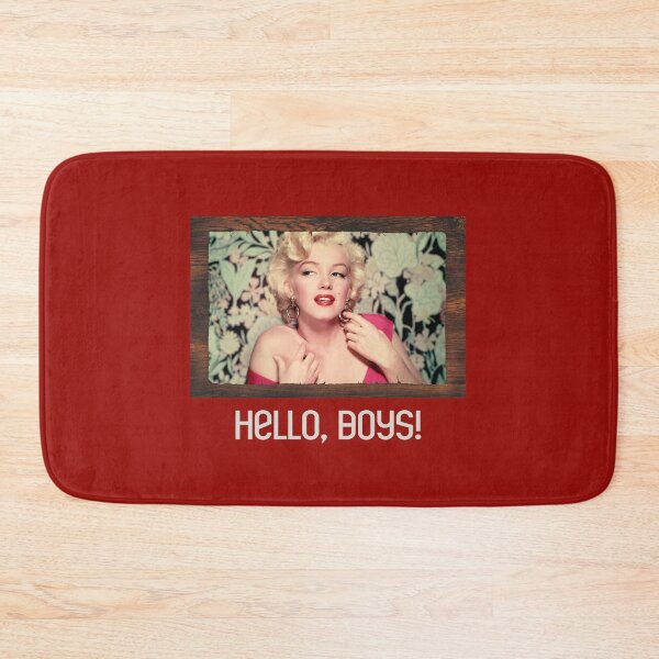 Item preview, Hello, Boys! II (on Red) designed and sold by PawsitiveMum3.