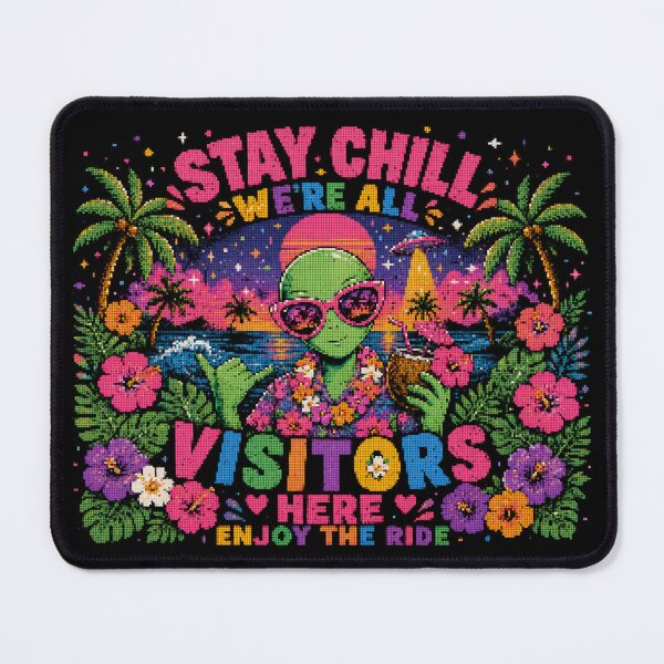 Item preview, Stay Chill We're All Visitors Here Enjoy The Ride designed and sold by A-C-G.