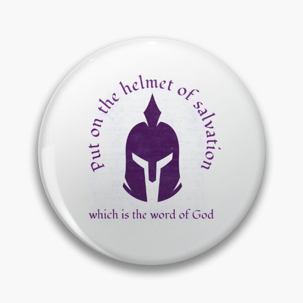 Item preview, Copy of Put on the helmet of salvation Purple designed and sold by Kingdompurpose.