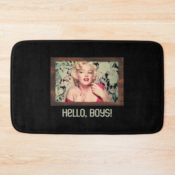 Item preview, Hello, Boys! II (on Black) designed and sold by PawsitiveMum3.