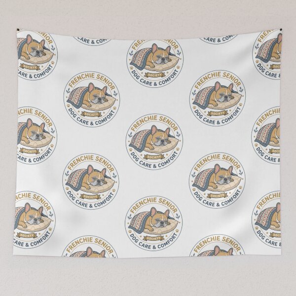 Item preview, Frenchie Senior Dog Care Comfort Orthopedic Pillow designed and sold by PictoVibe.