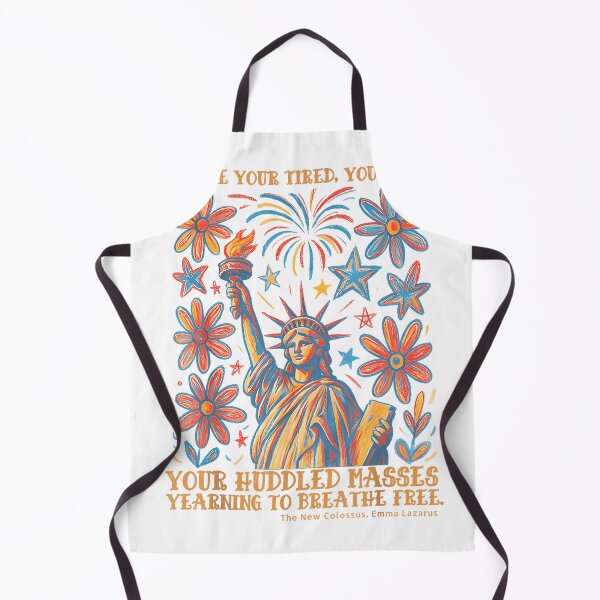 Item preview, Give Me Your Tired Your Poor Statue of Liberty Poem USA T-Shirt designed and sold by JJLetterDesigns.