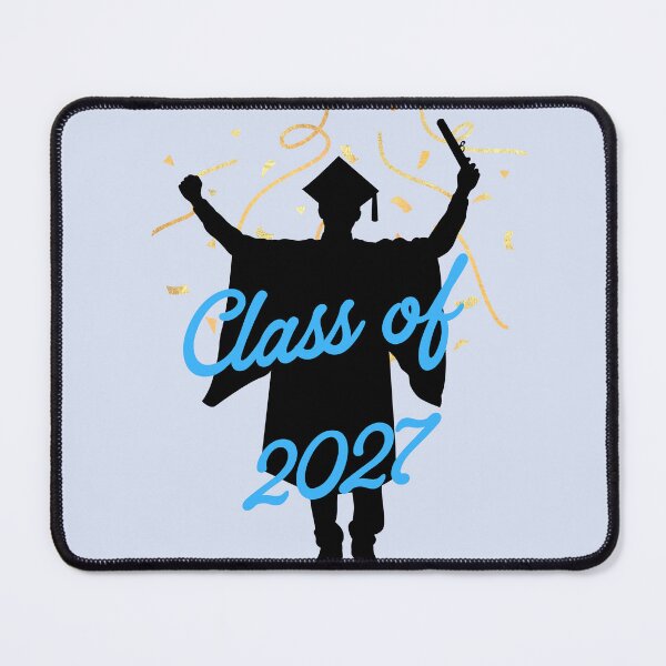 Item preview, Class of 2027 Male Silhouette Cap & Gown designed and sold by JaymeOctober.