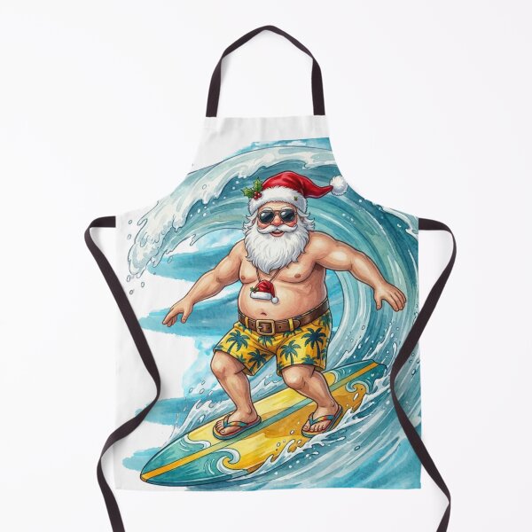 Artikelvorschau, Surfender Weihnachtsmann Weihnachten im Juli entworfen und verkauft von VibranPalette.