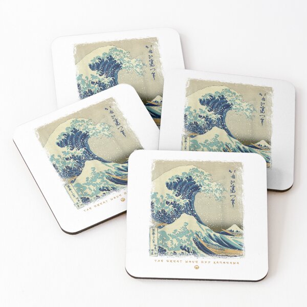 Item preview, Great Wave Off Kanagawa Japanese Painting Art T-Shirt designed and sold by Othinus.
