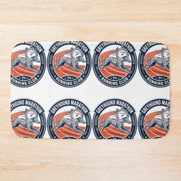 Item preview, Greyhound Marathon Running Club Athletics Stopwatch Track designed and sold by PictoVibe.