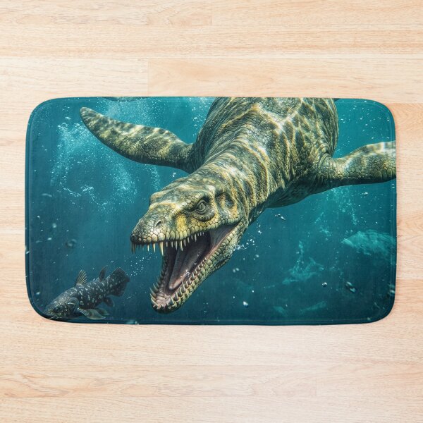 Item preview, Mosasaur Chases a Coelacanth designed and sold by Tridentulus.