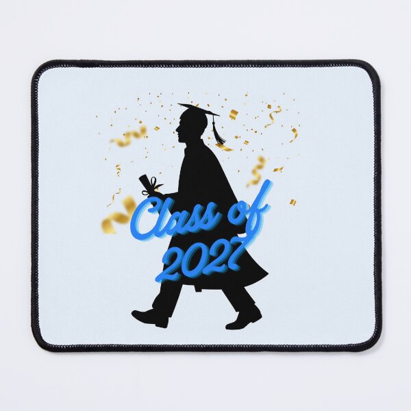 Item preview, Class of 2027 Male Silhouette Cap & Gown designed and sold by JaymeOctober.
