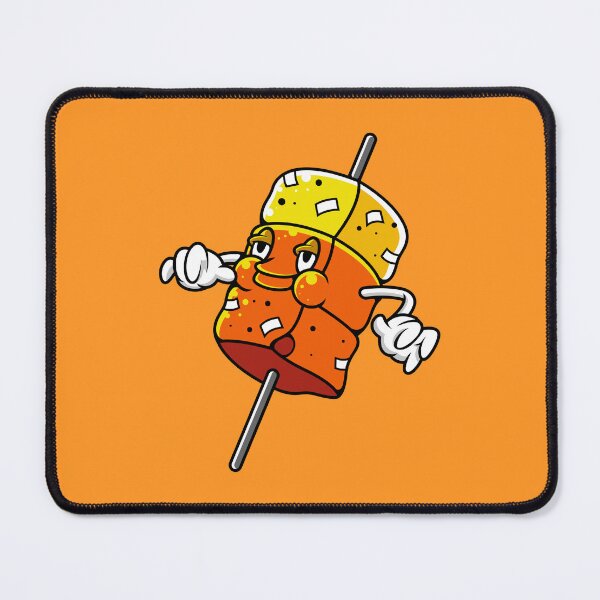 Item preview, Retro Cartoon Cute Tofu Skewer Mascot designed and sold by Lexkon Liu's art.
