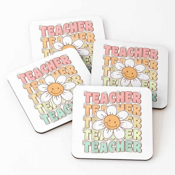 Item preview, Groovy Teacher Cute Daisy Flower Retro Back to School T-Shirt designed and sold by KTY-NUSS.
